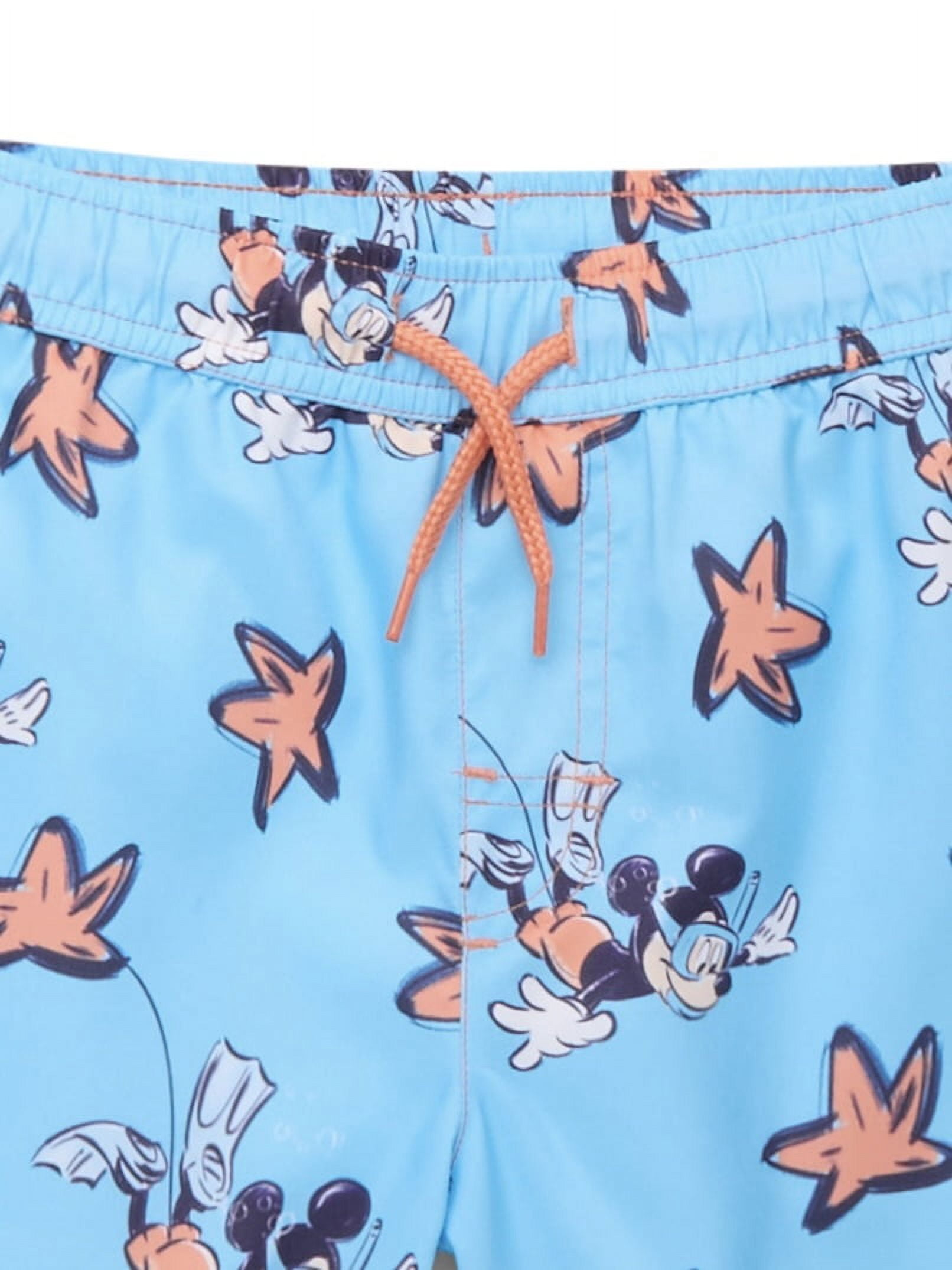 Character Toddler Boy Long- Sleeve Rash Guard and Swim Trunks, 2-Piece, Size 12M-5T