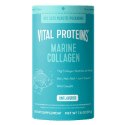 Vital Proteins Marine Collagen Peptides for Joint, Hair, Skin, and Nails Support Supplement Powder, 7.8 oz
