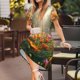 thumbnail image 3 of Easygdp Butterflies In Flower Field para Vestido Transpirable de Mujer, Vestido Suelto de Manga Corta con Pliegues y Bolsillos para el Verano, 3 of 6