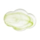 thumbnail image 2 of Bandeja de cristal artística para decoración de mesa de té, bandeja pequeña para mesa de dulces y fiestas. Verde, 2 of 9
