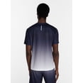thumbnail image 3 of Athletic Works Men's and Big Men's Ombre Mesh Tee, Sizes XS-4XLT, 3 of 5