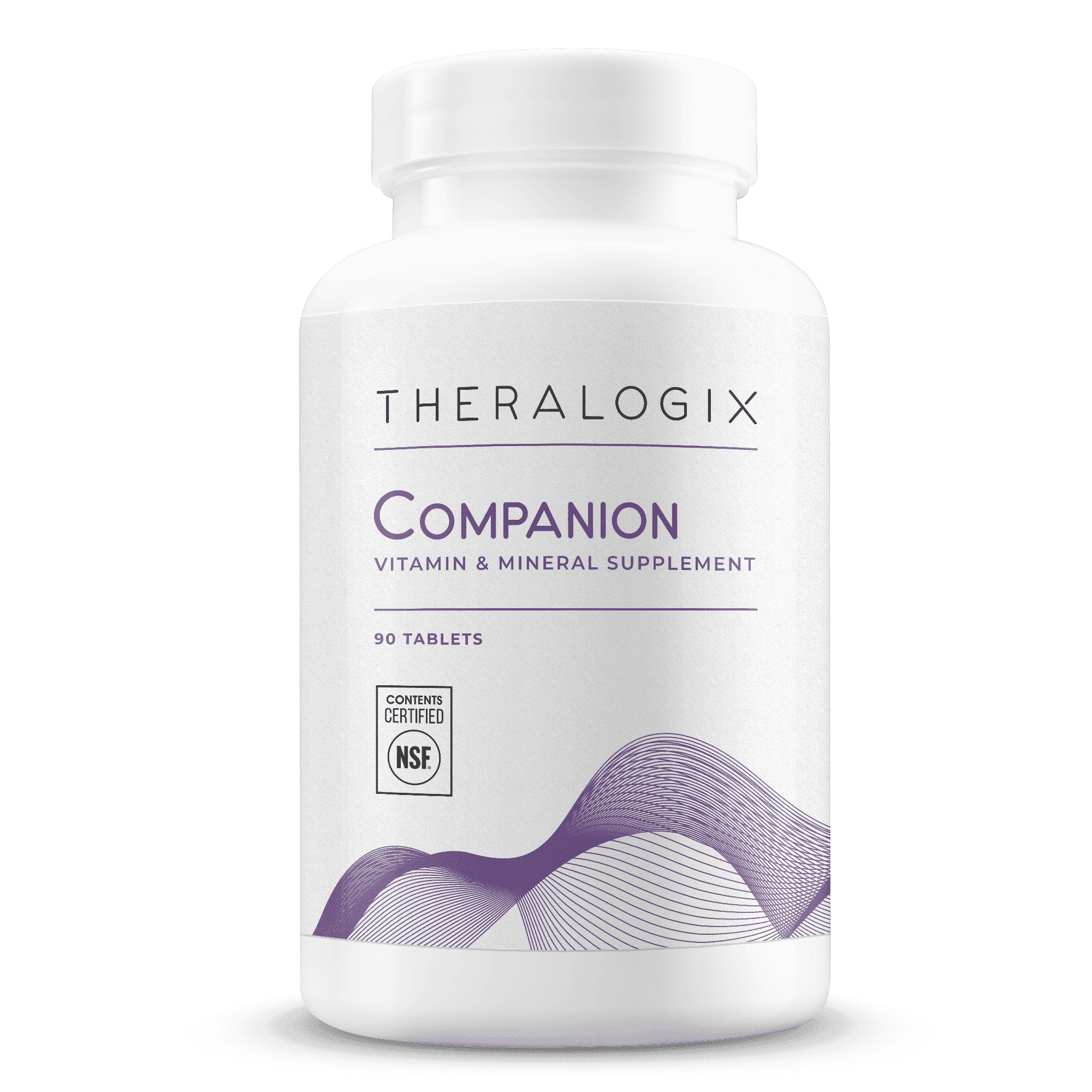 Theralogix Companion Multivitamin Without Iron, D or K, NSF Certified
