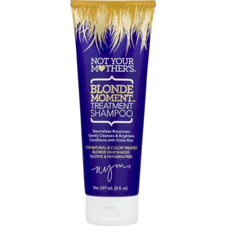 Not Your Mother's Blonde Moment Treatment Shampoo, Purple Shampoo, 8 (Best Shampoo To Brighten Blonde Hair)