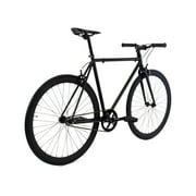 Golden Cycles Single Speed Fixie Bike – Lightweight Steel Frame, Flip-Flop Hub, 700c Wheels, Multiple Sizes & Deep V Rims (Vader, 45)