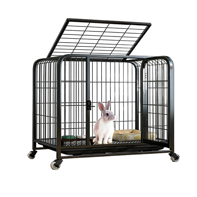 Cozy Outdoor Pet Rabbit Cage Discover the Ideal Home Rabbit Villa & Plush Rabbit Nest for Joyful Rabbits