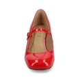 thumbnail image 6 of Journee Womens Okenna Low Heel Square Toe Pumps, Widths Available, 6 of 9