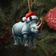 thumbnail image 4 of Personalized Christmas Cow Ornaments Cow Ornaments For Christmas Tree Cute Cow Theme Christmas Tree Hanging Decoration Acrylic Cow Shape Christmas Decorations For Holiday, 4 of 4