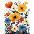 thumbnail image 1 of Qisvanset 12x16 Inch Floral Pattern Canvas Wall Art, Cottagecore Art Housewarming Living Room Wall Decor, 1 of 8