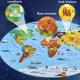 thumbnail image 4 of Rompecabezas DIGOBAY World Map 70 piezas para niños de 4 a 8 años, 4 of 7