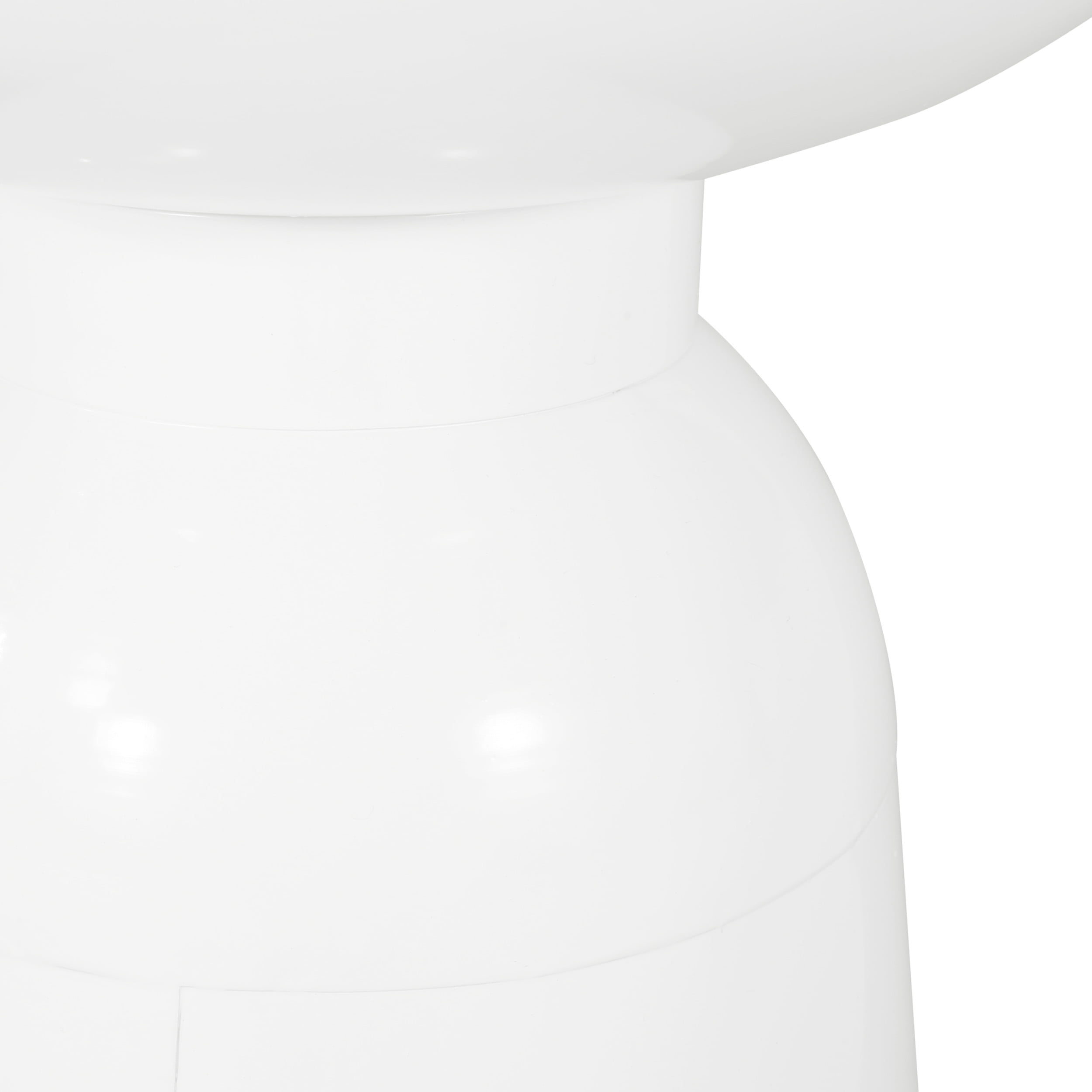 Aston Metal Outdoor Side Tables, Set of 2, White