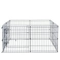 Max&Marlow Dog Playpen 8Panel Metal Dog Fence for Indoor Use and
