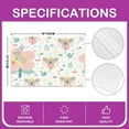 thumbnail image 4 of Cute Koala Placemats Set of 4 Kids Koala Placemat for Kitchen Dining Table 18"x12" for Boys Girls Teens Floral Cartoon Animal Table Place Mats Easy to Clean Indoor Outdoor Decor Table Mats, 4 of 4