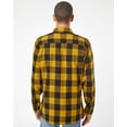 thumbnail image 3 of Burnside Yarn-Dyed Long Sleeve Flannel Shirt Size up to 4XL, 3 of 5
