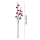 thumbnail image 5 of Rama de ciruelo artificial con tallos de flor de cerezo falsos de 53 cm de largo, flor de seda sintética para bodas, hogar, oficina, dormitorio, fiesta, centro de mesa., 5 of 8