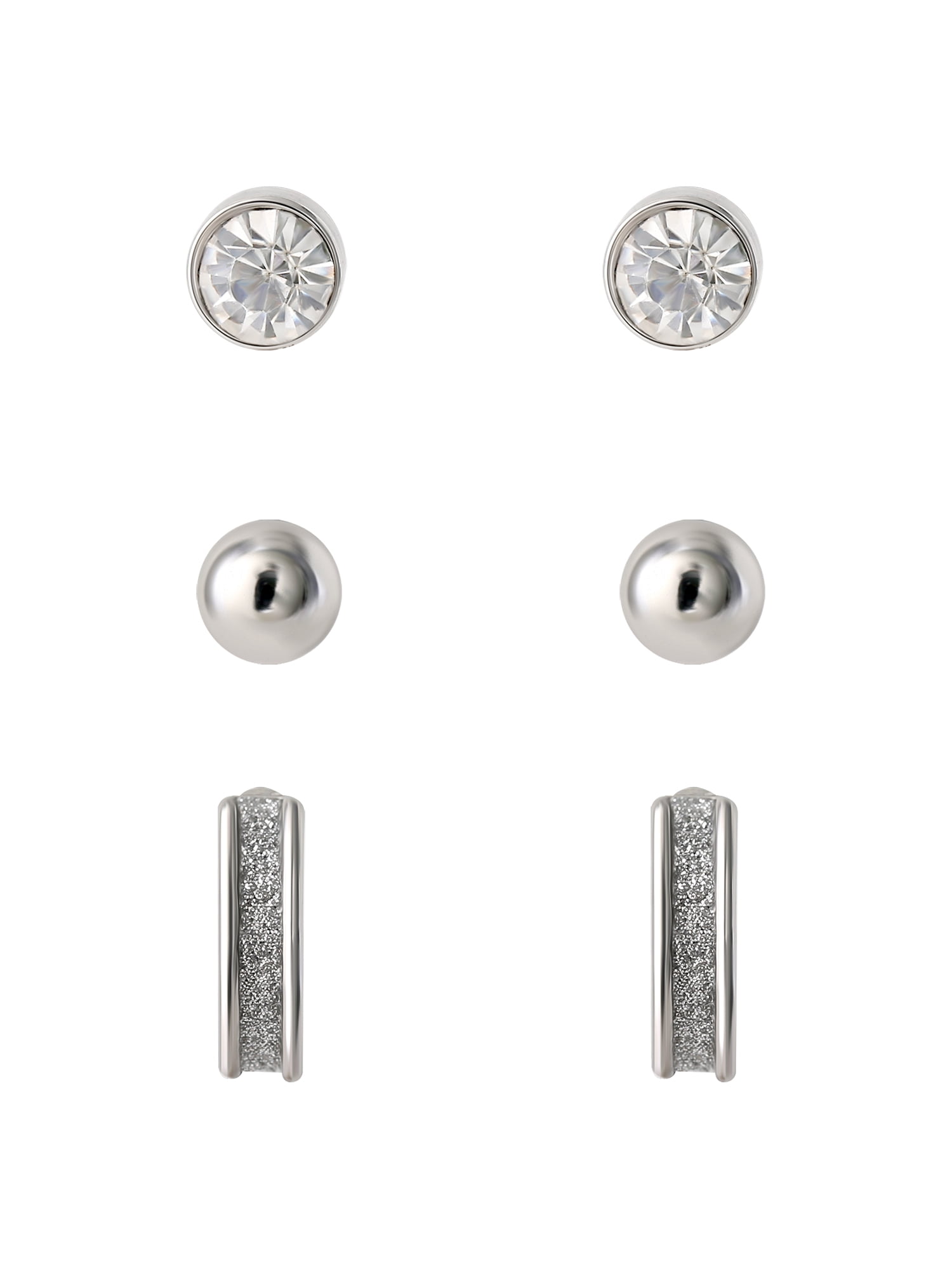 Celebrity Pink Women’s Three Pair Earring Set