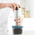 thumbnail image 4 of BergHOFF Leo 4Pc Vacuum Food Container Set, Blue, 4 of 9
