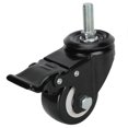 thumbnail image 5 of Swivel Caster Wheel Low Noise 2.5in M12 Dual Bearing Heavy Duty Accessory with Brake, 5 of 5