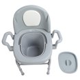 thumbnail image 1 of Chaise de Chevet, Accoudoirs Robuste Chaise de Chevet Toilette 3 Niveaux Hauteur Réglable pour Adultes pour Toilette Accroupie, 1 of 7