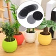 thumbnail image 5 of UNTERING 50Pcs/set Flower Pots Hole Pad Bonsais Pots Bottom Grids Mat Round Drainage Hole Screens Round, 5 of 8