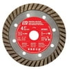 Grip Rite 4-In Wet Or Dry Turbo Diamond Circular Saw Blade