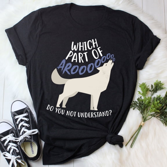 SEIKEMS White Husky Shirt, Women Men, Funny Dog Lover Gift, Cute Husky T-shirt, Husky Lover Tshirt, Pet Tee, Malamute, Furry Fandom Top, Mom Dad