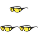 thumbnail image 1 of Gafas de conducción de visión nocturna gafas de sol antideslumbrantes para coche gafas de conductor amarillas, 1 of 5