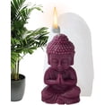 thumbnail image 1 of HUGFEGWE Buddha Candle Mold for Candle Making, Buddha Statue Silicone Moulds, Silicone Buddha Mold Candle Mold for Handcraft, Epoxy Resin Casting Molds for DIY Crafts, Soaps and Candle Making, 1 of 9
