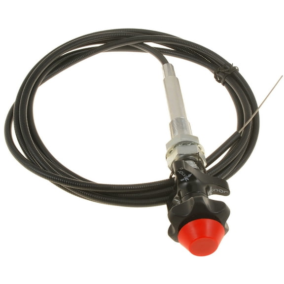 Dorman 55204 Control Cables With 2 In. Black Knob, 10 Ft. Length