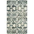 thumbnail image 2 of SAFAVIEH Chatham Ambrose Geometric Wool Area Rug, Charcoal/Ivory, 3' x 5', 2 of 10