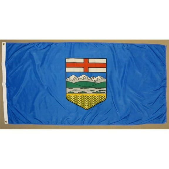 Nyl-Glo Alberta Flag-3 ft. X 6 ft.