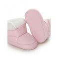 thumbnail image 3 of Topumt Newborn Baby Boys Girls Fleece Fur Winter Warm Snow Boots Soft Sole Prewalker Non-Skid Boots For Infant Toddler, 3 of 7