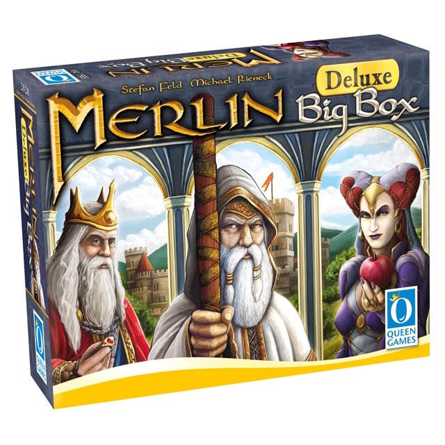 Juego de Mesa Queen Games Merlin Deluxe Caja Grande