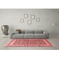 thumbnail image 3 of Ahgly Company Indoor Square Persian Red Traditional Area Rugs, 8' Square, 3 of 4