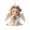 White, variant on Valentine's Day Angel Ornament 3.15 Inch, Cute Fairy Girl Sitting on Red Box with Roses, Rearview Mirror Car Charm, Romantic Hanging Decoration Gift for Girlfriend Wife (1pc)