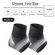 thumbnail image 2 of Dinheiro 2 tobilleras de compresión transpirable para hombres y mujeres, funda elástica para esguince de pie para protección deportiva, 2 of 6