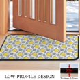 thumbnail image 3 of Yellow Lemon Fruit Slices White Pattern Door Rugs,Washable Non Slip Door Mats Indoor,Decorative Door Mats,Entry Mat Indoor for Entrance,Bedroom,Kitchen,Bathroom,30"x17", 3 of 6