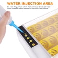 thumbnail image 3 of 24 Eggs Farms Nurture Right Incubator | Egg Incubator for Hatching Chicks | Poultry Hatcher Machine with Humidity Display for Hatching Chickens Quail Duck Goose Turkey  |  Yellow, 3 of 7