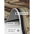 thumbnail image 3 of Texas Star Area Rug for Bedroom 5x7 Ft Farmhouse Country Star Wood Grain Super Soft fuzzy Throw Rug Non-Slip Fluffy Plush Indoor Floor Carpet for Living Room Nursery Home Decor, 3 of 8