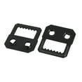 thumbnail image 2 of Unique Bargains Album Photo Frame Picture Metal Self Fix Sawtooth Two Holes Hanger Black 20pcs, 2 of 2