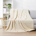 thumbnail image 4 of Hometrends Mother’s Day Cozy Gift Set Ivory – Blanket, Socks & Mug, 4 of 13