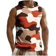 thumbnail image 6 of MASRIN Men's Hooded Sleeveless Camo Tank, Quick Dry Gym Shirt for Workout and Sports Multicolor S, 6 of 10