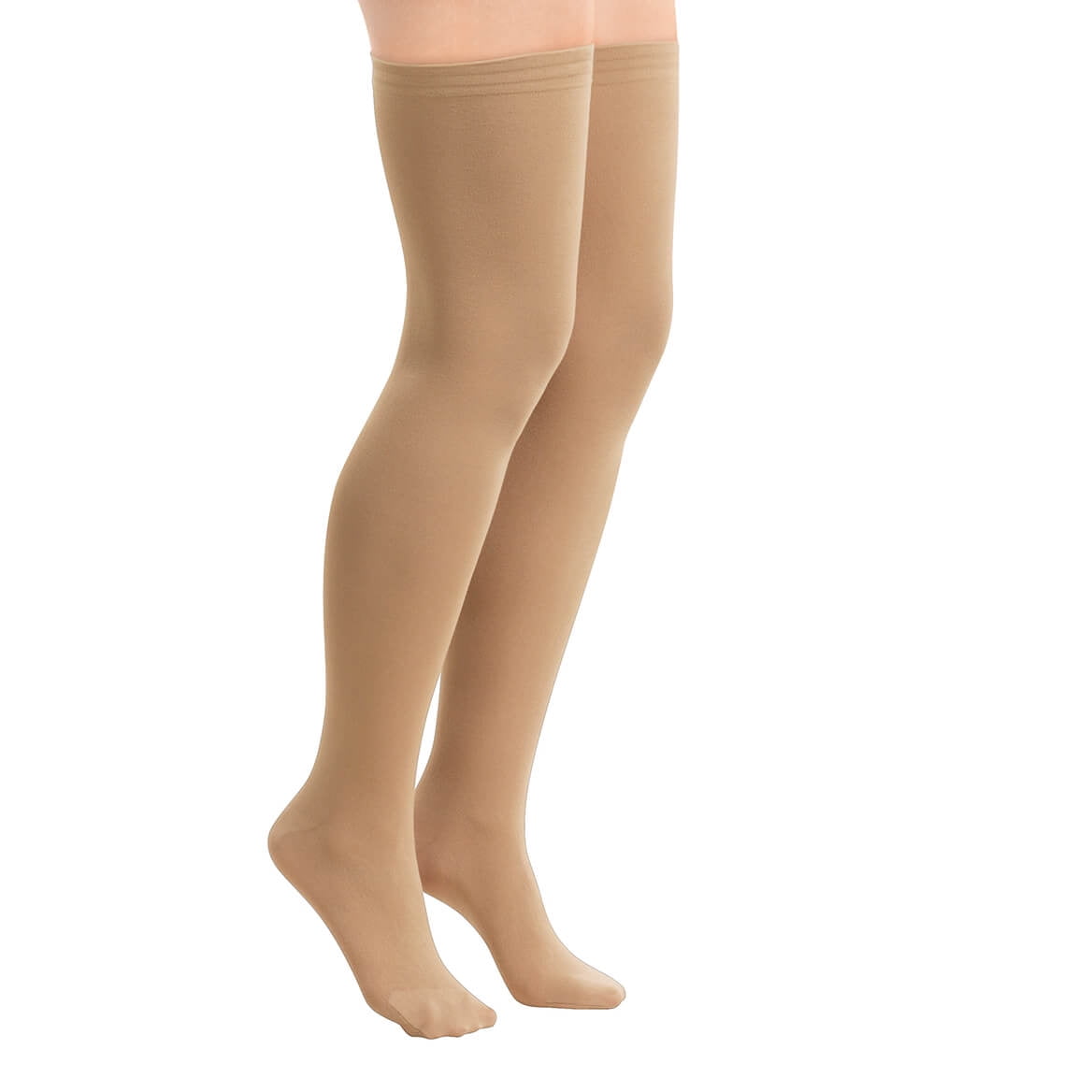 NonRun Compression Thigh Highs