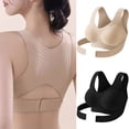 thumbnail image 3 of FUZHIQ 2026 New Posture Corrector Bra, Front Closure Cross-Back Wireless Seamless Posture Bra for Women, 3 of 7