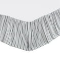 thumbnail image 2 of VHC Brands, Sawyer Mill Striped King Bed Skirt, Black, 78x80x16, 2 of 5