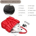 thumbnail image 4 of Kukuzhu Puffer Tote Bag, Soft Puffy Bags for Women Light Winter Down Cotton Padded Quilted Tote Bag Shoulder Handbag Purse, 4 of 7