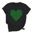 thumbnail image 5 of Babysbule St. Patrick's Day Print Short Sleeve O-Neck T-Shirts & Blouse (Women's), 5 of 8