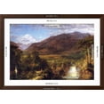 thumbnail image 5 of Art.com Heart of the Andes Art Print by Frederic Edwin Church, Brown Frame Wall Art, 44" x 32", 5 of 5