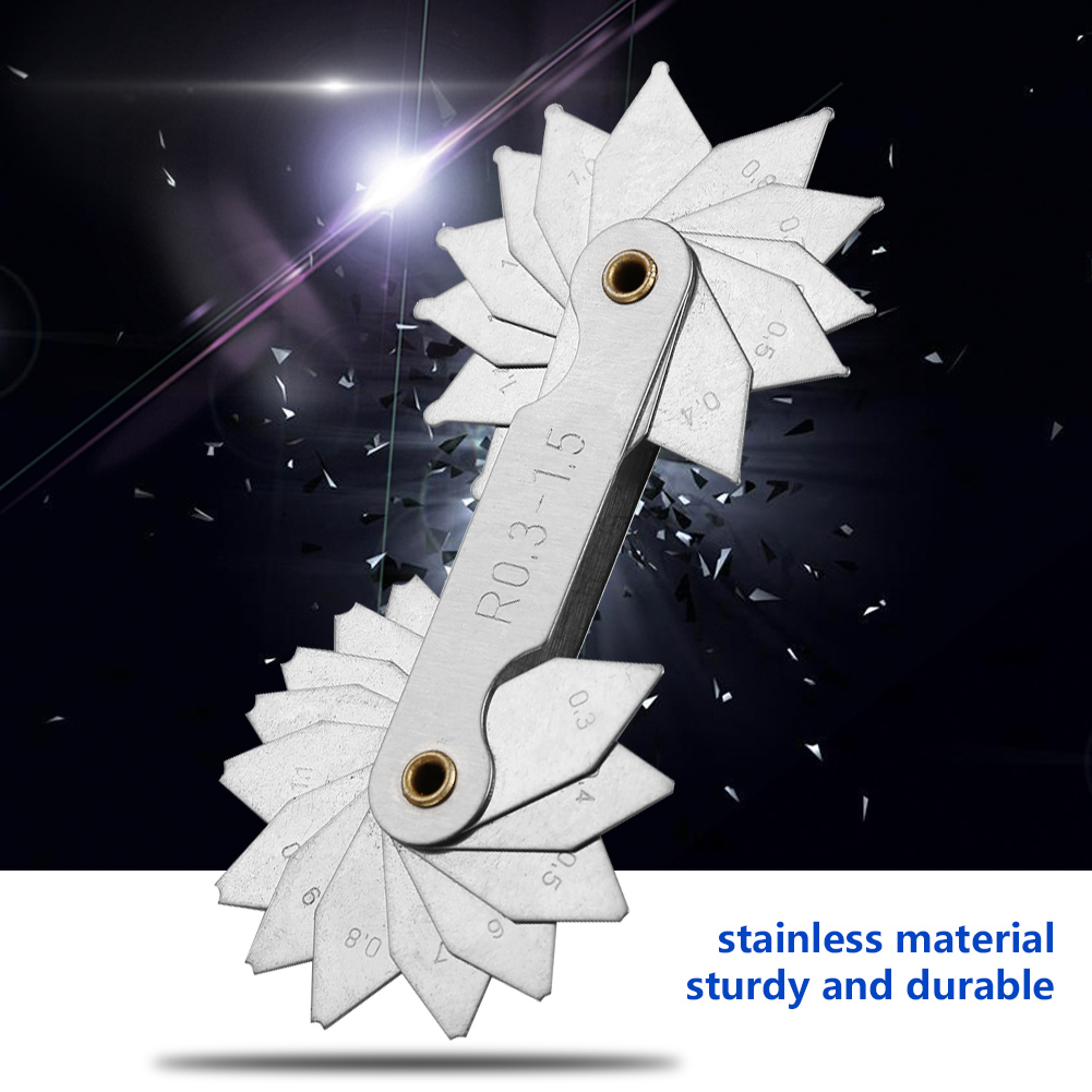 Radius Gauge Fillet Gauge Concave Gauge Convex Gauge Radius Measuring