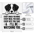 thumbnail image 3 of 2 Pcs Funny Kitchen Towels,Funny Kitchen Border Collie Microfiber Dish Towels,Kitchen Tea Towels,Kitchen Towel Set (18" X 26"), 3 of 3