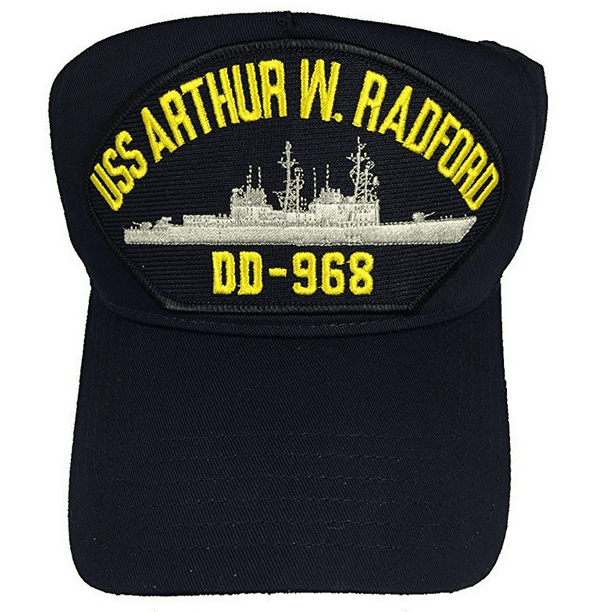 Uss Arthur W Radford Dd 968 Hat Usn Navy Ship Spruance Class Destroyer Collision Walmart Com